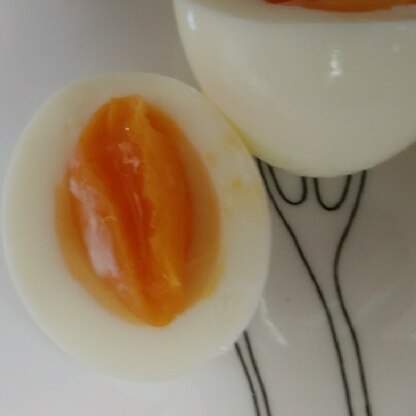小魚アーモンドさん☆半熟卵とても美味しかったです♪ご馳走様でした(*^^*)